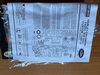 Maqueta Lincoln Mint Harley-Davidson FXSTC 1/9