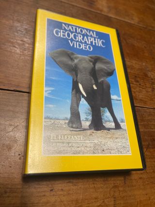 National Geographic Video VHS El Elefante