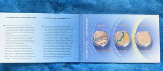 3 Monedas Ucrania - Símbolos de Ucrania