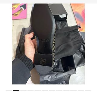 Mocassini Versace vernice nero/oro nr.41 comodo