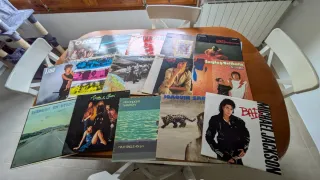 Lote de Vinilos Pop Rock Internacional y Nacional