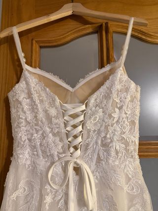 Vestido de Novia corte Sirena Talla S