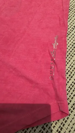 Camiseta Guess Tirantes Tie Dye Rosa