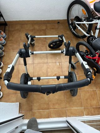 Bugaboo Fox Silla y Capazo Negro