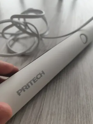 Plancha de pelo blanca