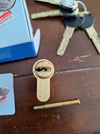 Cilindro seguridad TESA ASSA ABLOY TX853030L