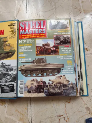 Libros Modelismo Steel Masters, en franses