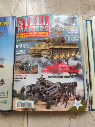 Libros Modelismo Steel Masters, en franses