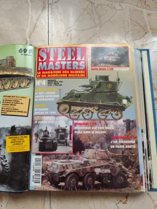 Libros Modelismo Steel Masters, en franses
