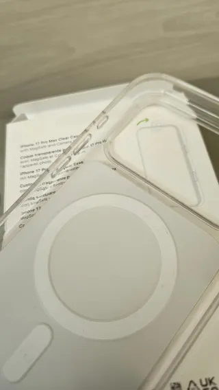 Funda iPhone 17 Pro Max Transparente