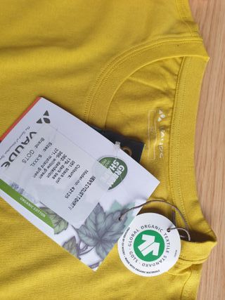 T-Shirt Vaude Amarela