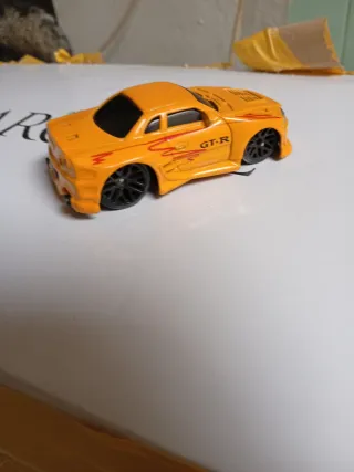Miniatura Nissan Skyline GT-R Naranja