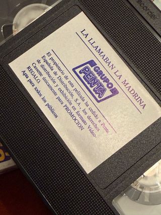 VHS La llamaban La Madrina - Lina Morgan 1973