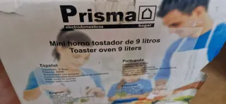 Mini Horno Tostador Prisma 9L 800W