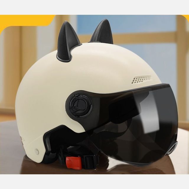 Casco Moto Eléctrica Media Cara 3C