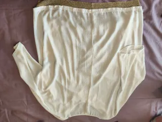 Camisa Italiana Talla M Diseño Dorado