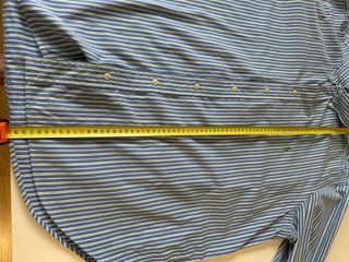 Camisa Ralph Lauren Rayas Azul 1xb (Talla XXXL)