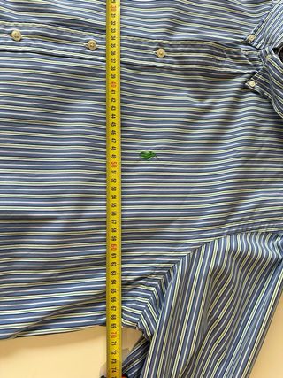 Camisa Ralph Lauren Rayas Azul 1xb (Talla XXXL)