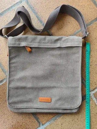 Bolso bandolera de lona