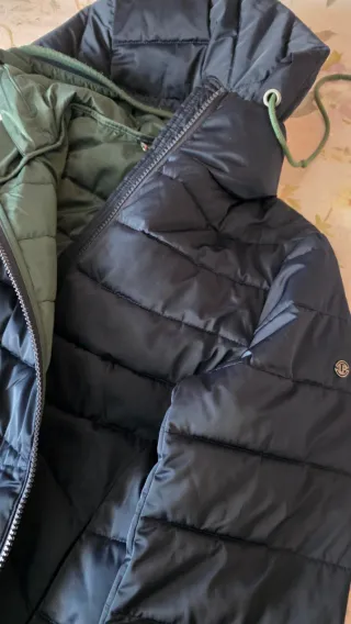 Cazadora Lion of Porche azul/verde Talla XS