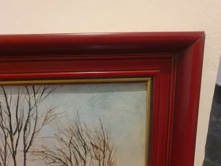 Cuadro Paisaje con cazadores