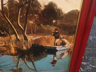 Cuadro Paisaje con cazadores