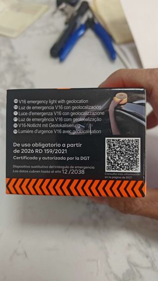 EXTRASTAR Luz de Emergencia V16 Homologada DGT con