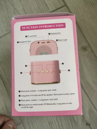 Máquina de Karaoke Infantil Unicornio