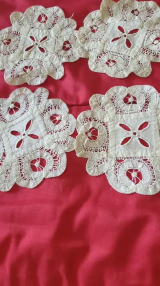 4 Naprons Vintage Artesanato