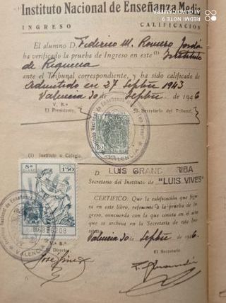 Libro de CALIFICACIONES ESCOLARES Años 30/40