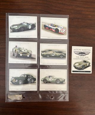 Carte Collezionabili Auto da Gara Aston Martin