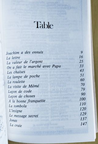 Joachim a des ennuis de Sempé et Goscinny