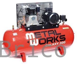 Compresor 300 Litros - 5,5 Hp - 400V - Metalworks