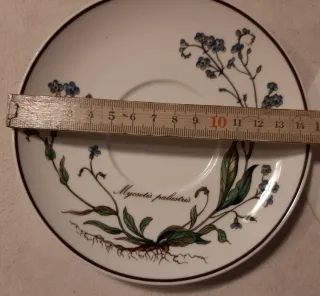 4 Tazze con Piattini Villeroy & Boch Botanica