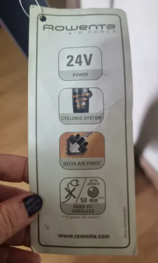 Aspiradora Rowenta Air Force 24V