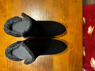 Botas de Mujer Negras con Tacón Cuña