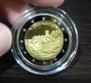 REPLICA Moneda 2€ Monaco 2015 La Roca