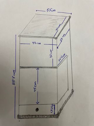 Mueble equipo música completo