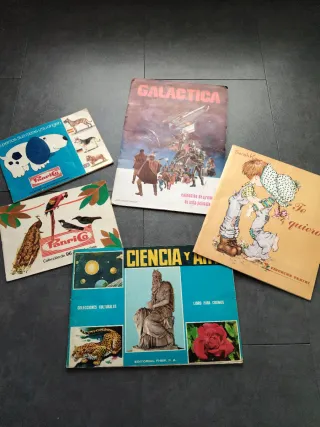 Álbumes Cromos Antiguos Panini. Se escucha ofertas