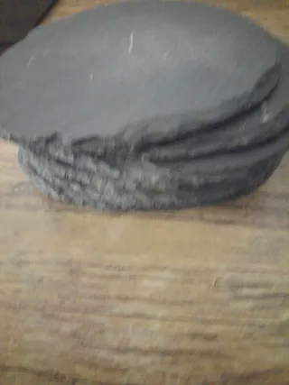 Platos de pizarra redondos