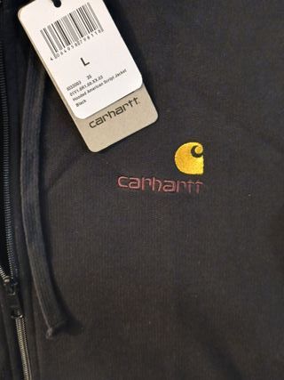 Sudadera con cremallera Carhartt Talla L