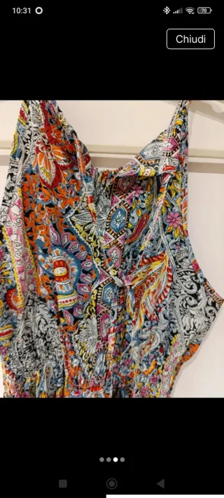 Vestito fantasia donna