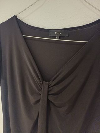 Camiseta negra Festa talla 52