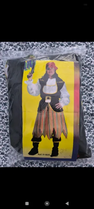 Disfraz Pirata Mujer Talla Única