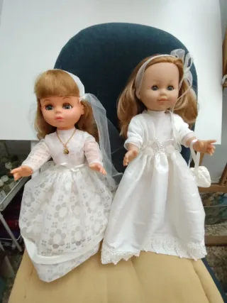 Lote 2 bambole antiche. Marca Arias e Gesmar.