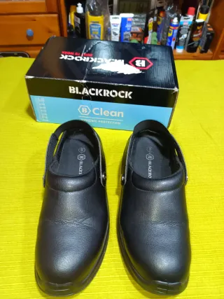 Zapatos de Cocina Blackrock Negros
