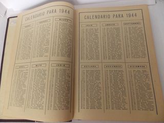 DIETARIO de 1944 libreria I.Miro Barcelona