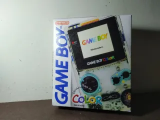 Box Nintendo Game Boy Color trasparente
