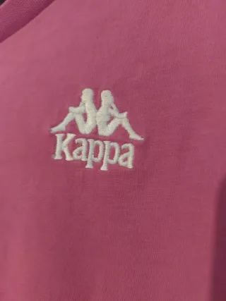 Top Kappa donna rosa tg S vintage