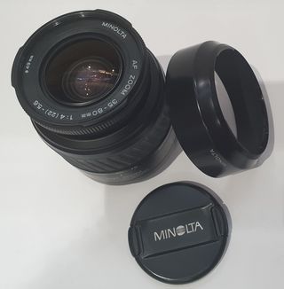 Minolta Dynax 303si + Objetivo 35-80mm